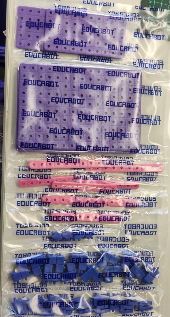 Repuestos plásticos - Kit Creabots Iniciación