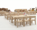 Conjuntos Mesas y Sillas estilo Montessori - Nivel Inicial