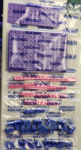 [SEB-P10207-EB] Repuestos plásticos - Kit Creabots Iniciación