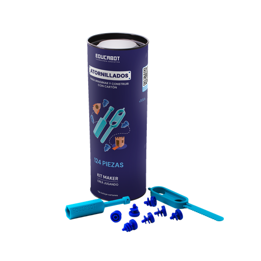 [PRO-K10549-EB] Kit Atornillados 124 piezas